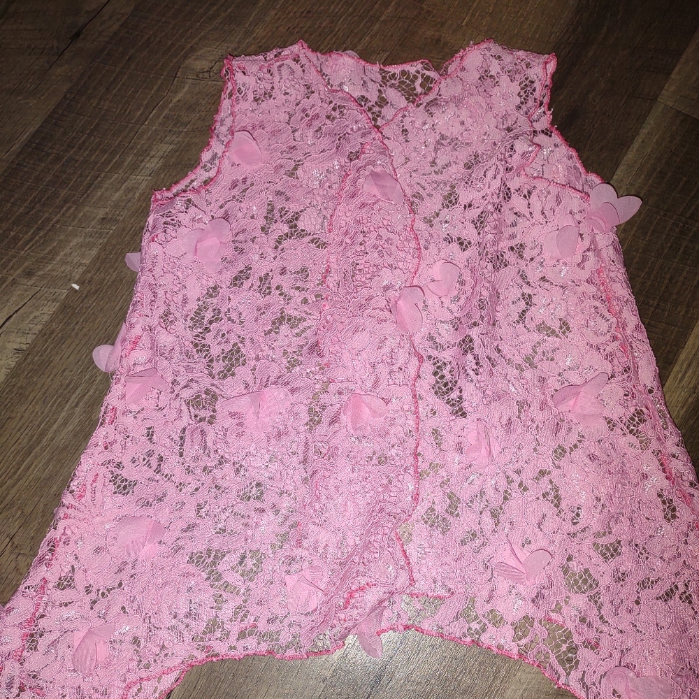 Toddler lace vest